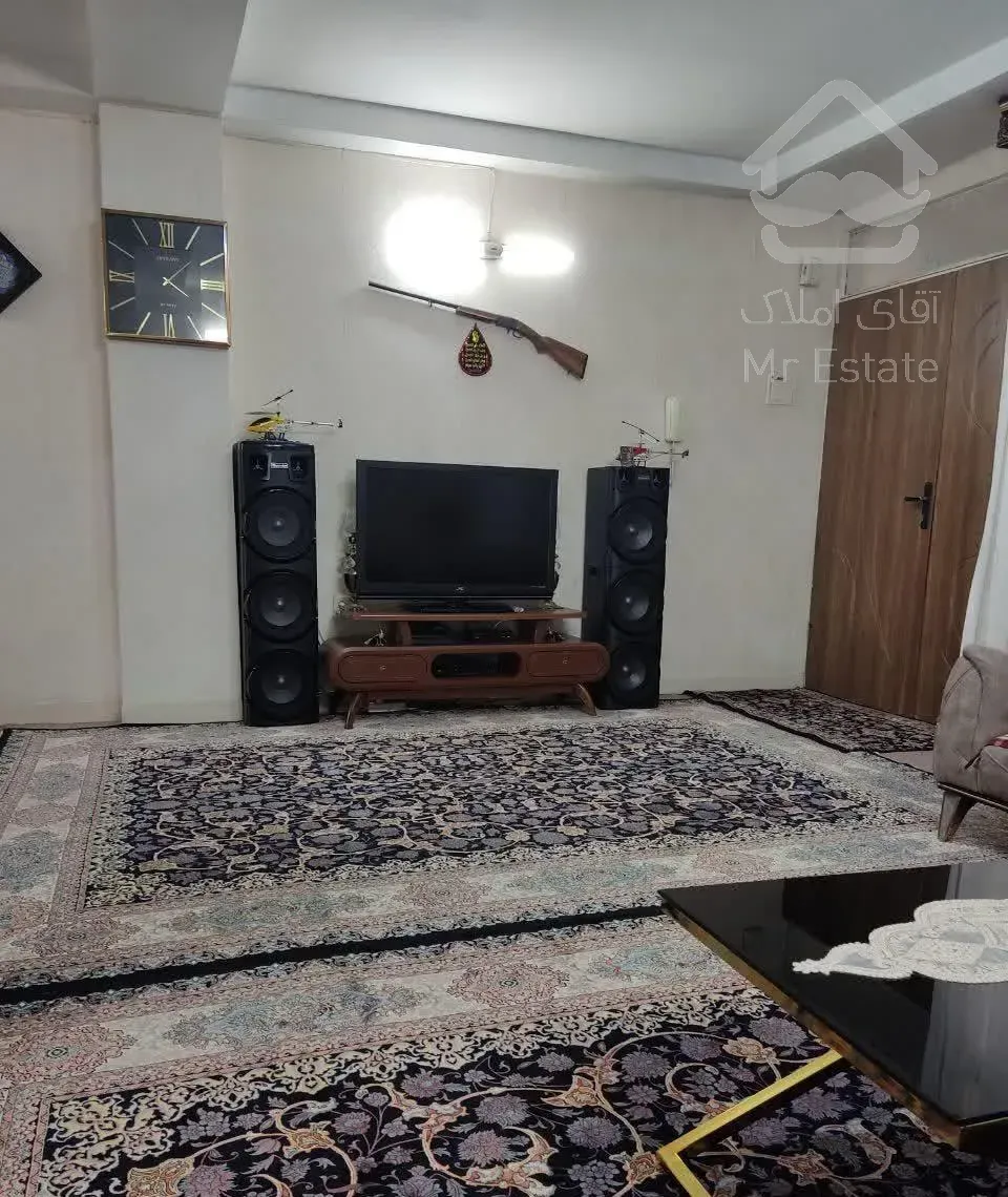 فروش آپارتمان ۵۷ متری ۱ خوابه طبقه ۱ در عبدل‌آباد