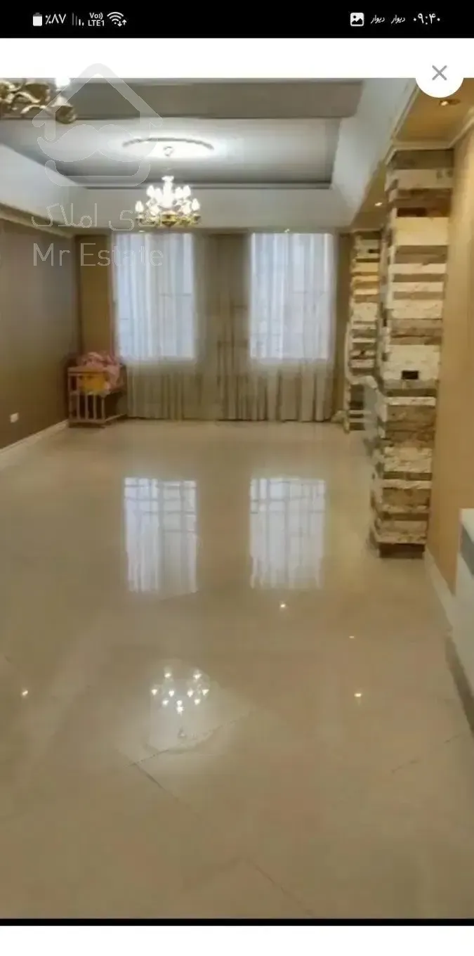 ۱۲۵متر ۳ کاشانی گلستانها فول