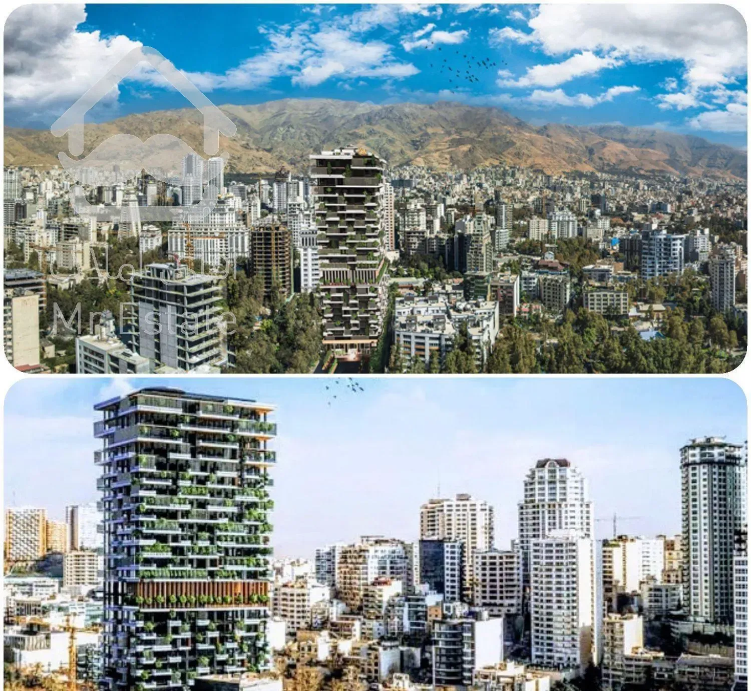 ۱۰۰۰ متر در برج‌باغ فوق‌مدرن بهشت نیاتوس الهیه