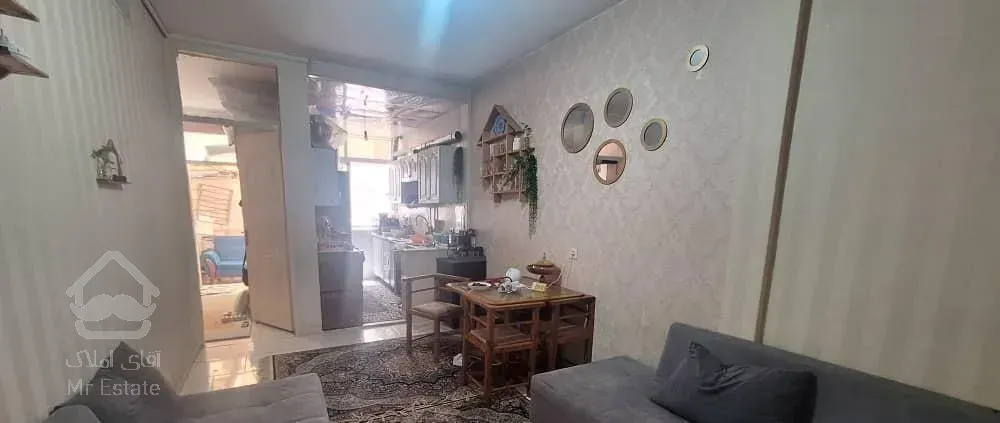 خوش ۴۵متری ۱خواب همکف ۸متر حیاط خلوت