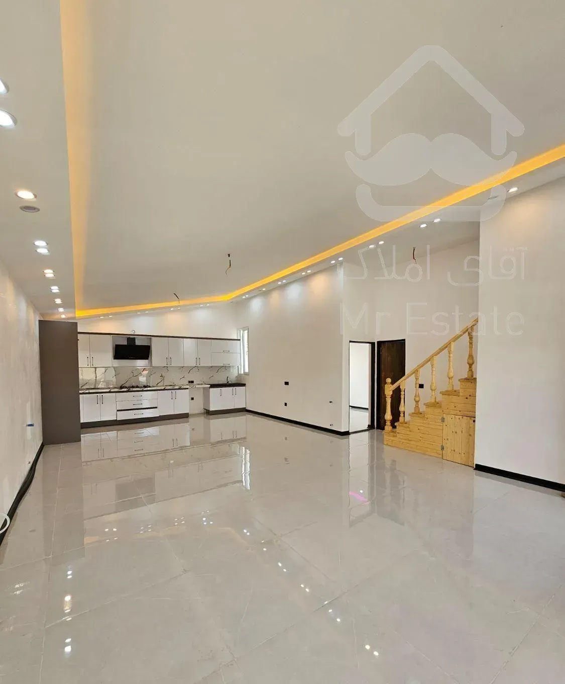 ویلا نو ساز نما مدرن طراحی و پلن زیبا ۲۰۰ متر زمین