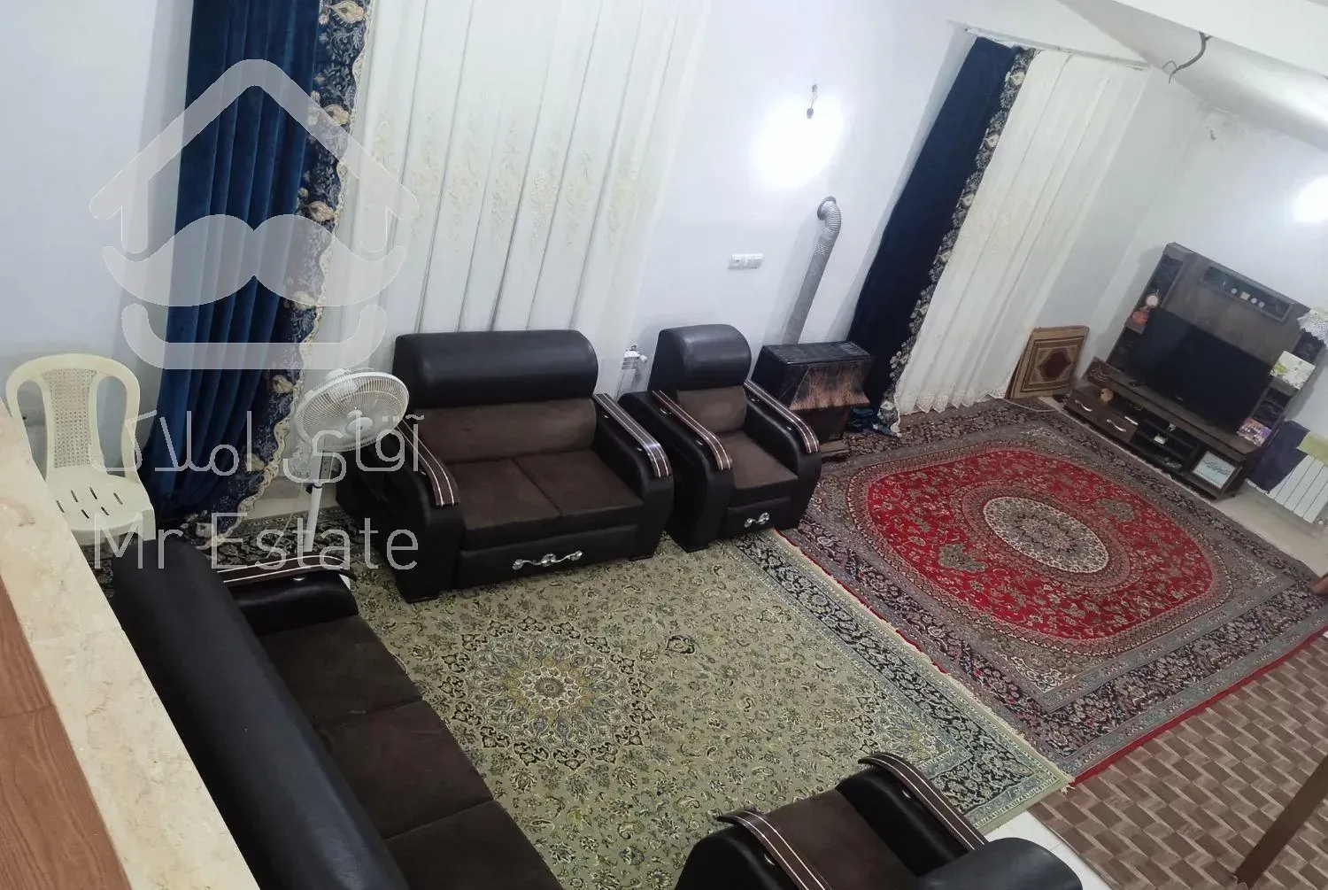 دوخوابه سرویس کامل با پارکینگ