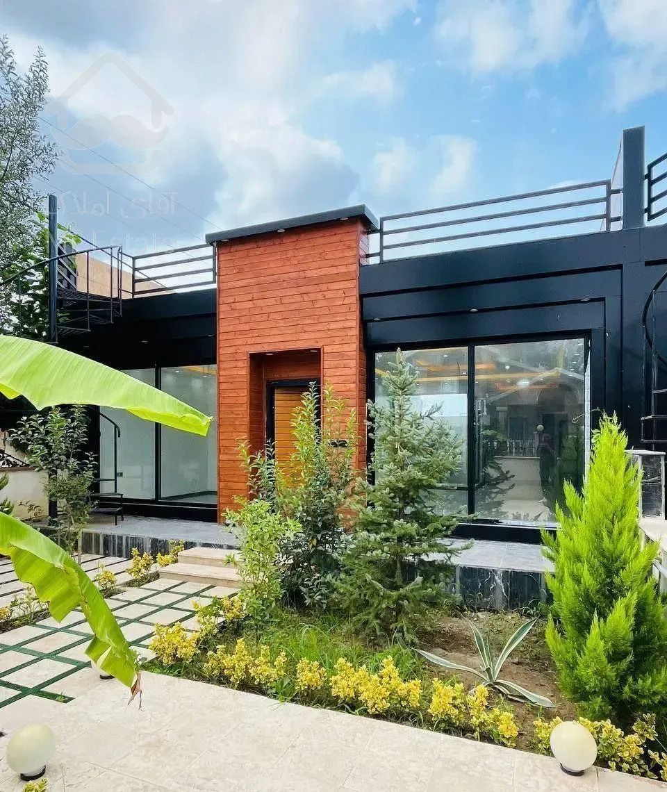 همکف رووف دار۲۳۰مترزمین/شهرک با امنیت /ویو جنگل