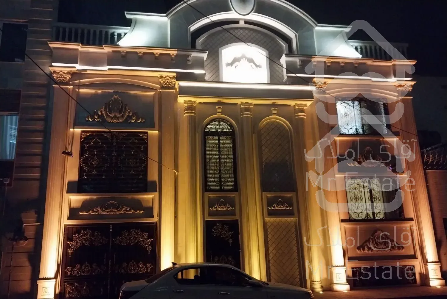 طراحی نمای رومی