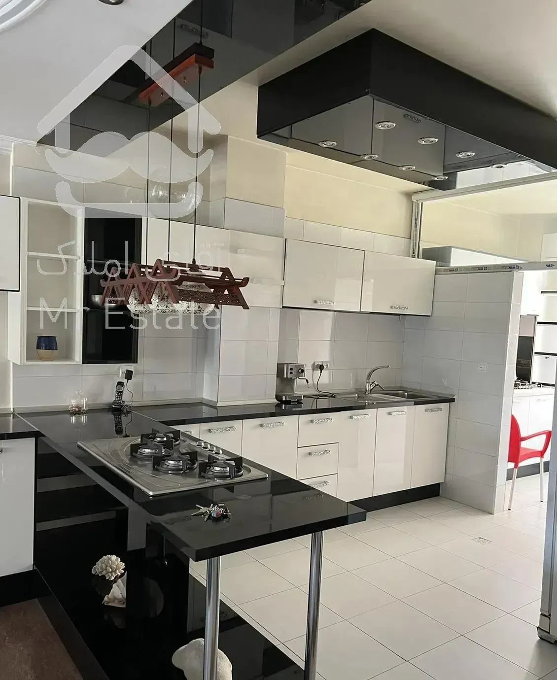 باغ فردوس ۱۵۷ متر ۳ خوابه بازسازی شده با دید