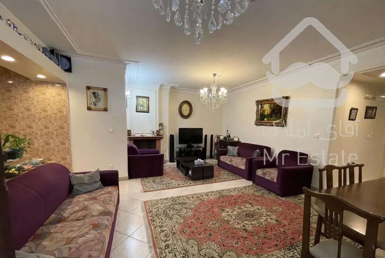 ۱۰۲متر*۲خواب*فول امکانات*غرق نور *قائم مقام