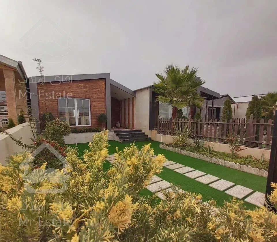 ویلا ۱۸۰ متری فلت نما مدرن شهرکی سنددار با نگهبان