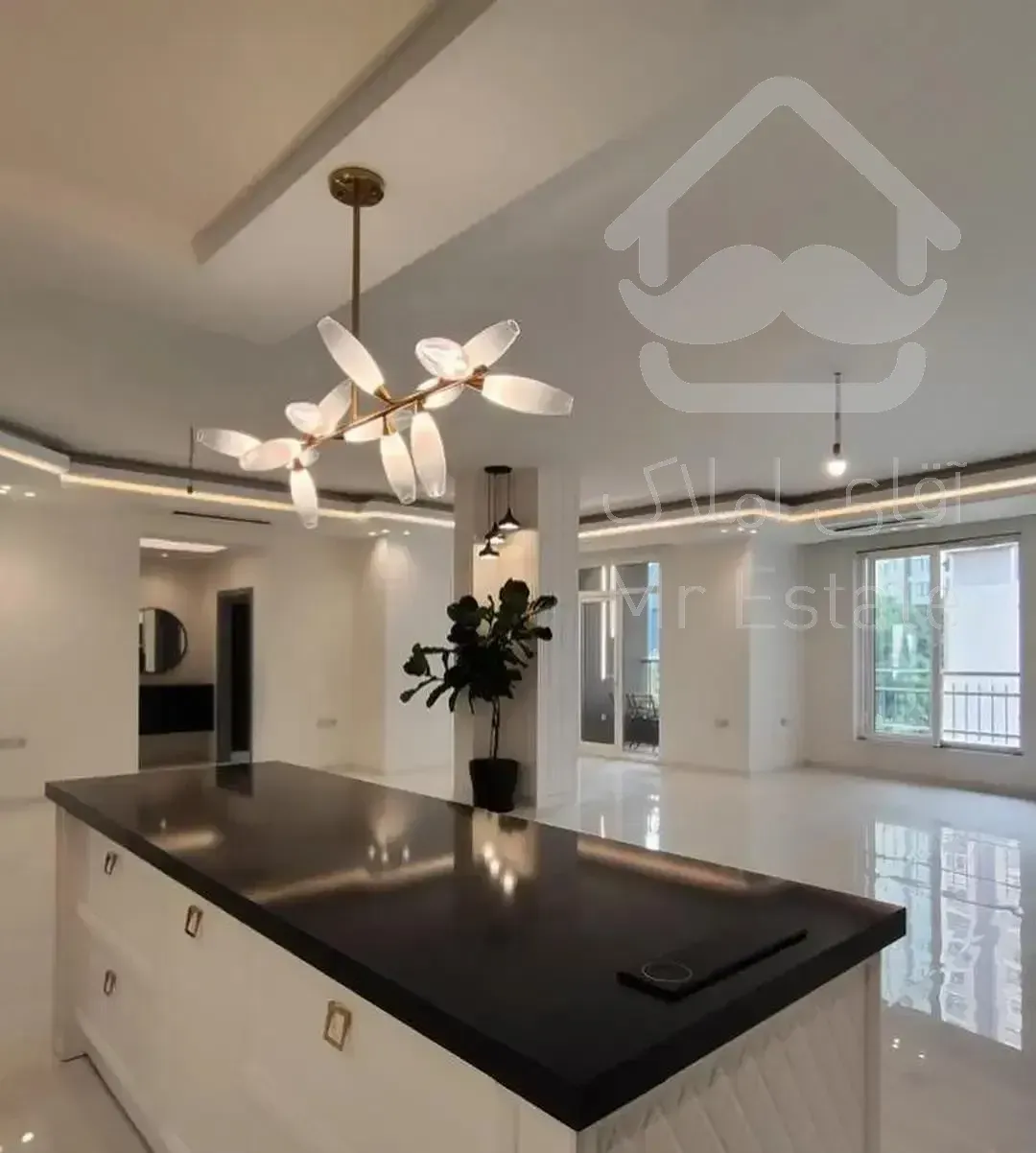 ۱۲۵متر/مدرن/برج باغ/تراس قابل چیدمان