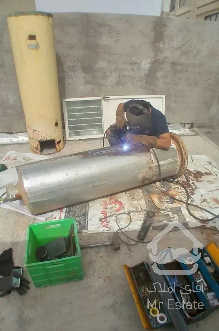 جوشکاری آبگرمکن در محل