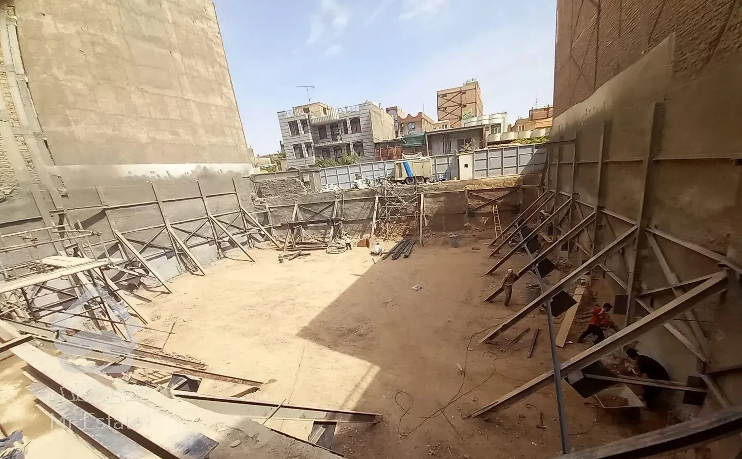 سازه نگهبان خرپایی شاتکریت نیلینگ