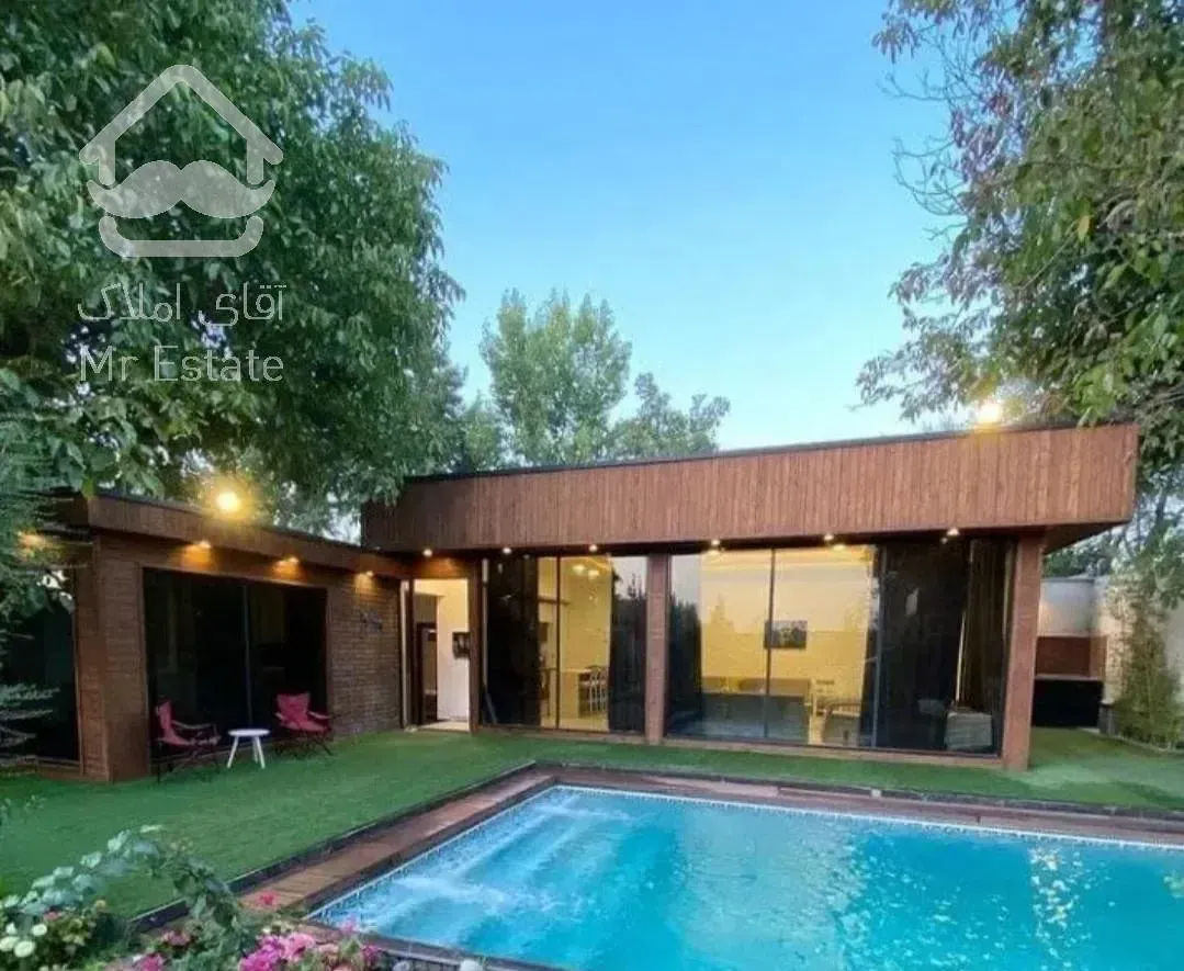 ویلاباغ استخر و فول فرنیش در چمستان