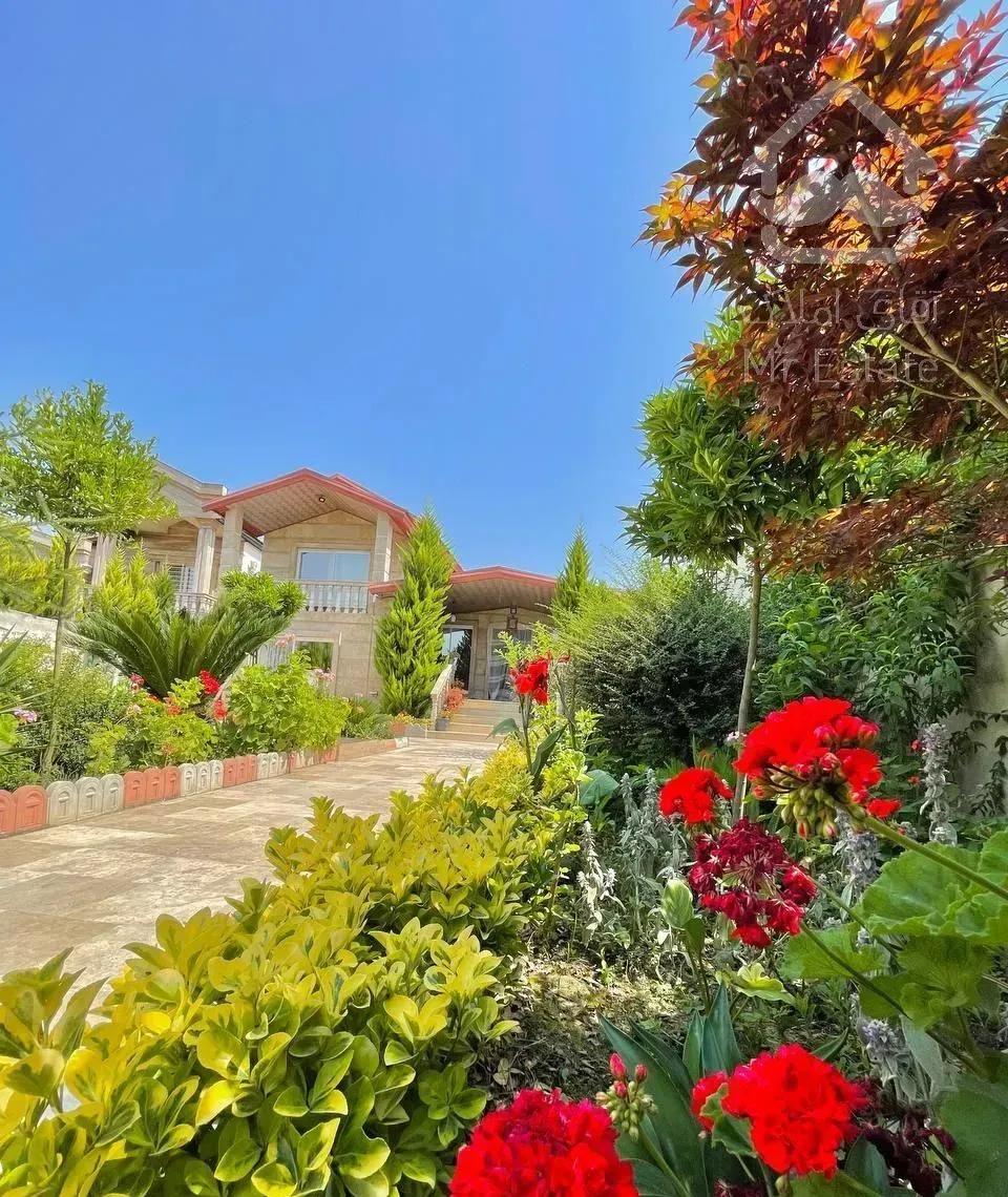 ویلا باغ سند تک برگ مناسب خانواده شهرک با نگهبانی