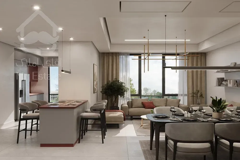 پیش فروش آپارتمان در سعادت آباد تهران واحد های لوکس با شرایط ویژه برج باغ مینو