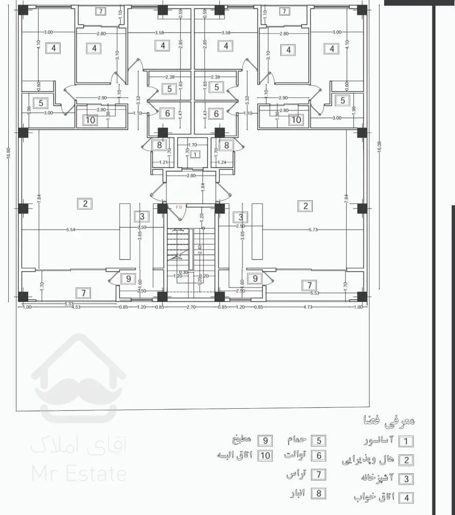 پیش فروش واحد های 155 متری بندر انزلی پاسداران