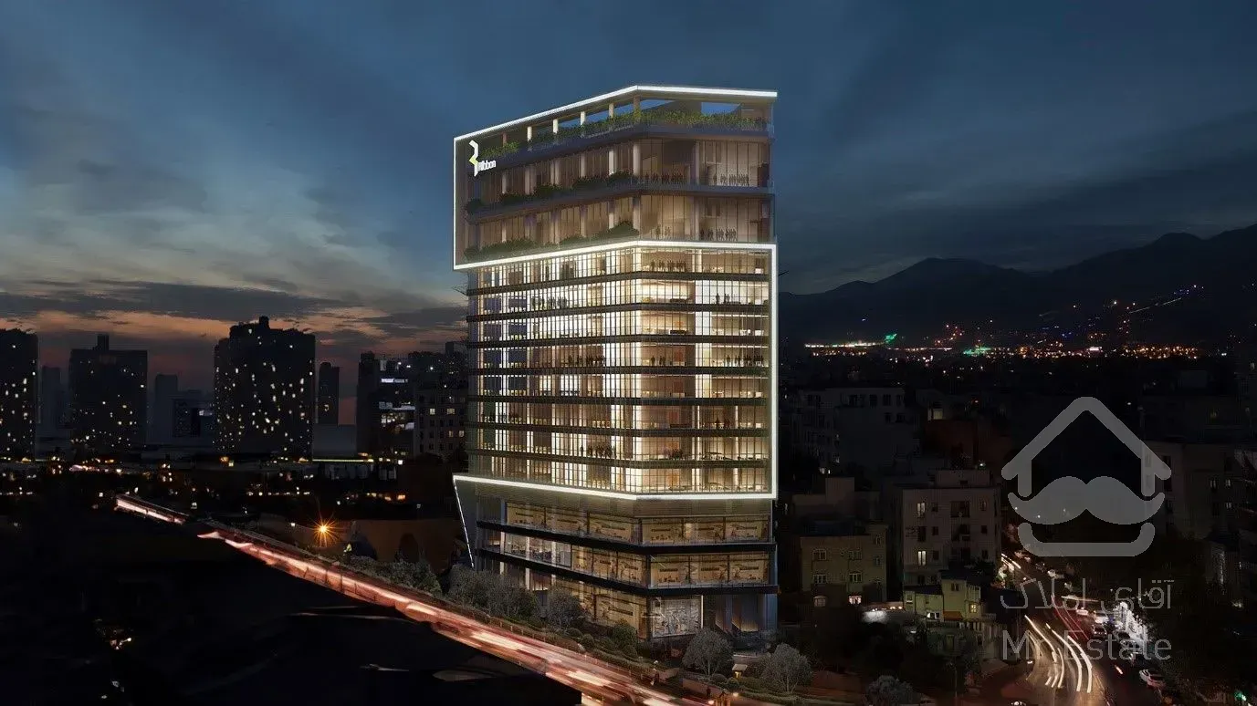 اجاره واحد های سند اداری ریبون اندرزگو (Ribbon Tower)