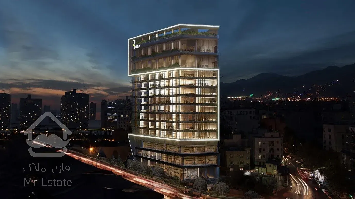 اجاره واحد های سند اداری ریبون اندرزگو (Ribbon Tower)