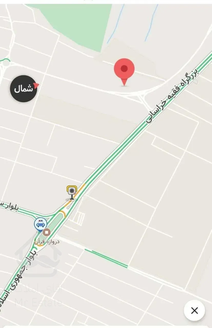 فروش زمین تجاری یزد - دروازه قرآن - خیابان حضرت مهدی ( شاهدیه )