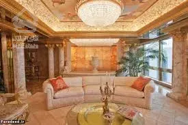 پنت هاوس 450 متر فرمانیه ویو ابدی 4 خواب