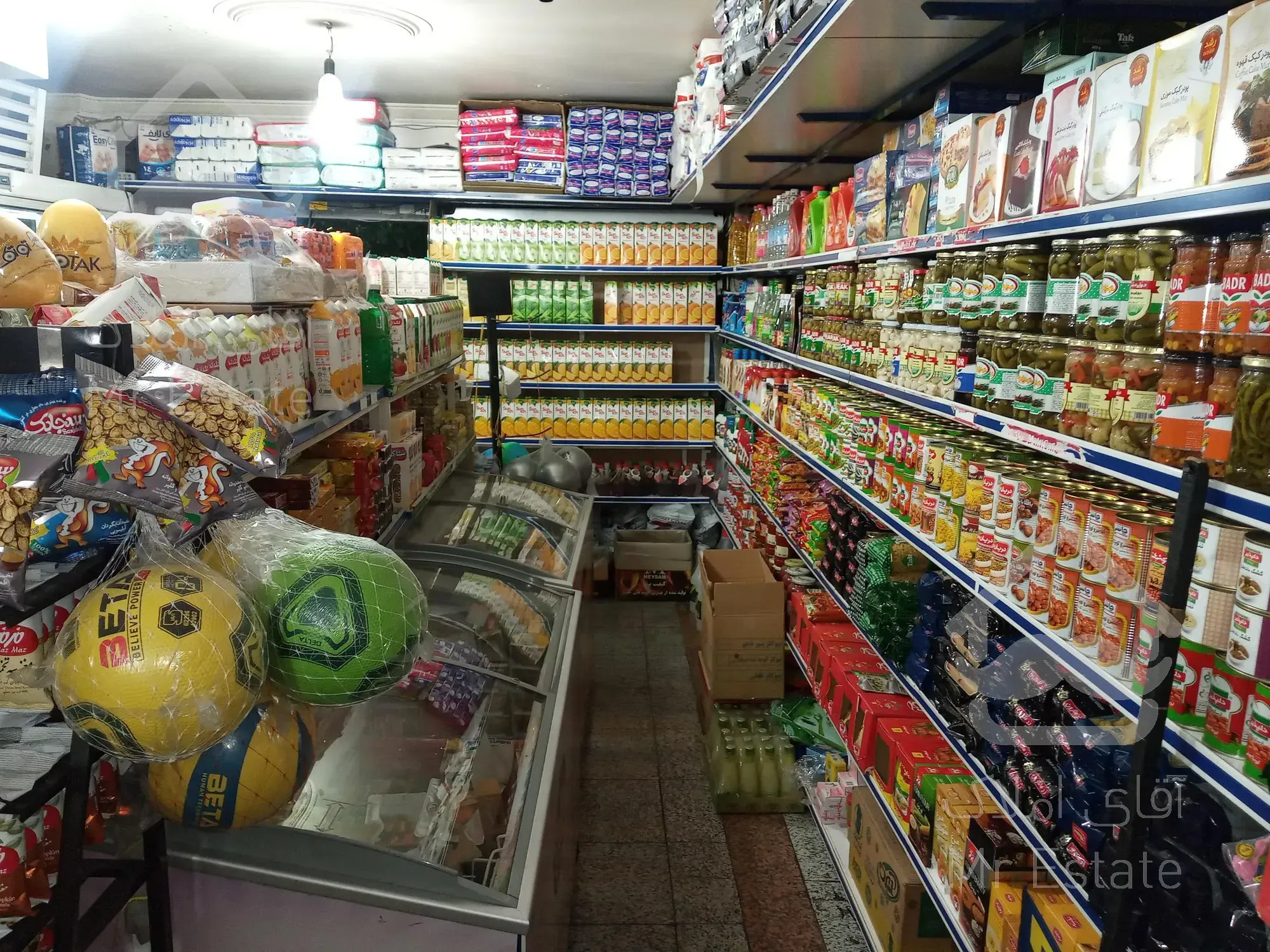 فروش 37 متر مغازه سوپر مارکت با 20 سال سابقه