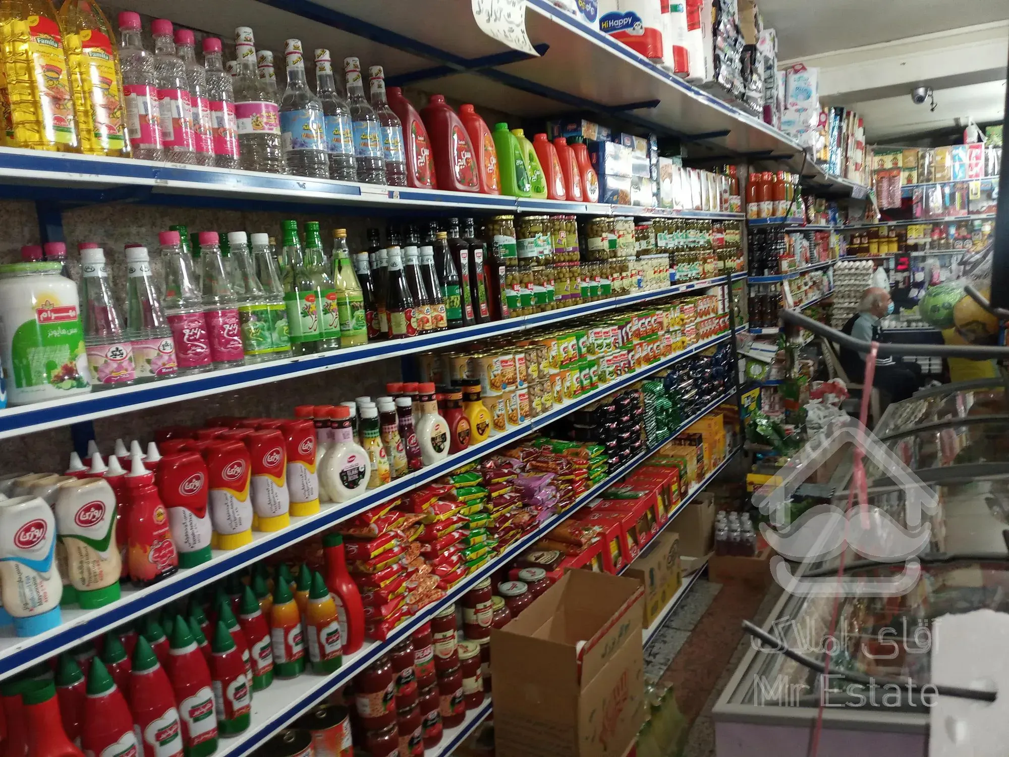 فروش 37 متر مغازه سوپر مارکت با 20 سال سابقه