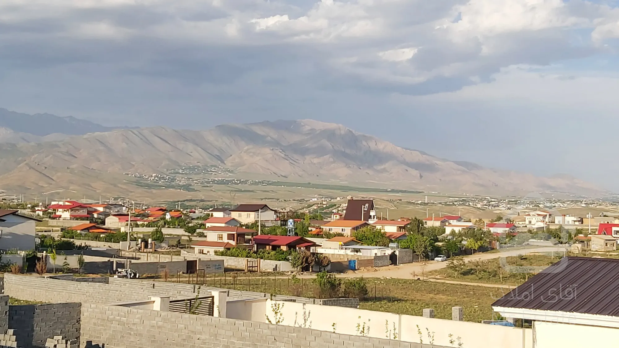 فروش 308 متر زمین در شهرک آفتاب مراء دماوند