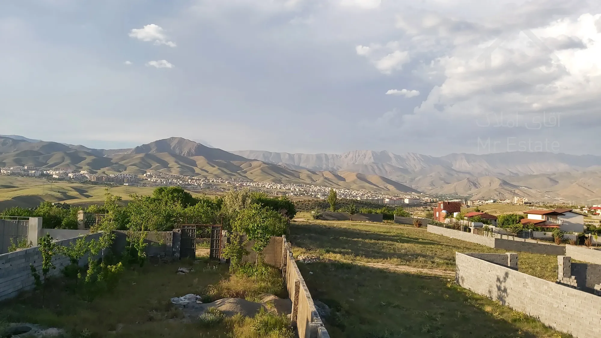 فروش 448 متر زمین در شهرک آفتاب مراء دماوند