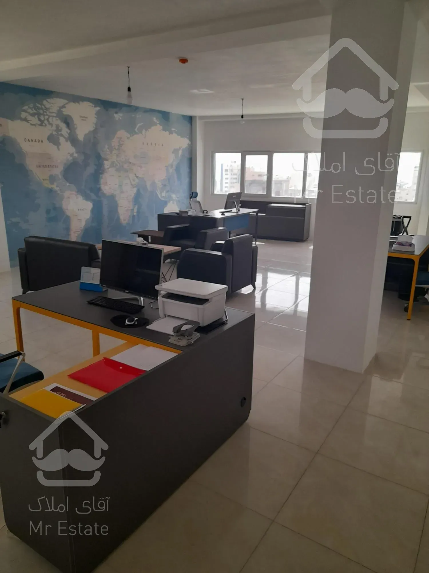 اجاره اداری ۹۰،۱۰۵متری چهارراه سازمان