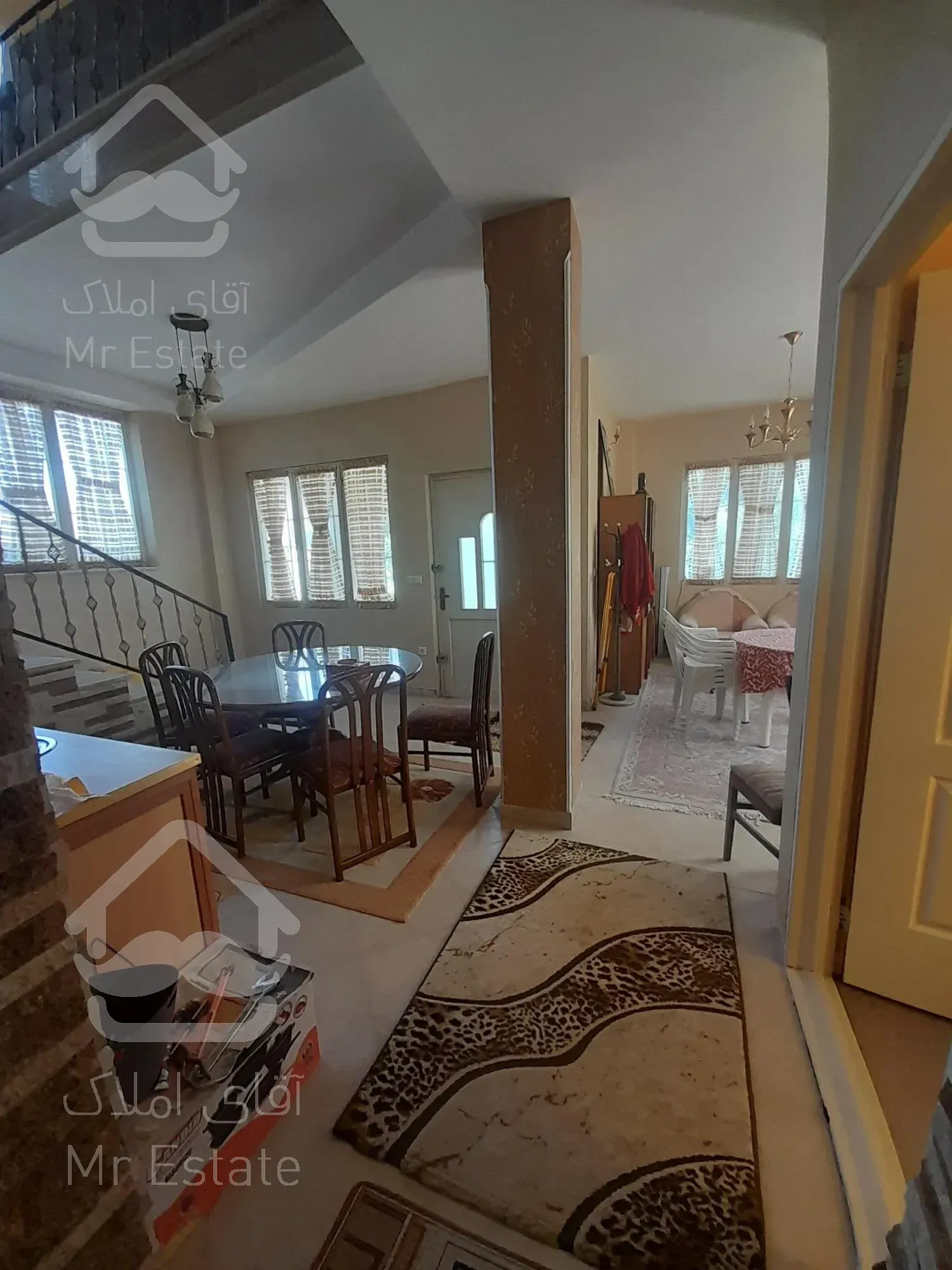 ویلا لاکچری شهمیرزاد با توپوگرافی خاص و منظر رویایی،فول فرنیش