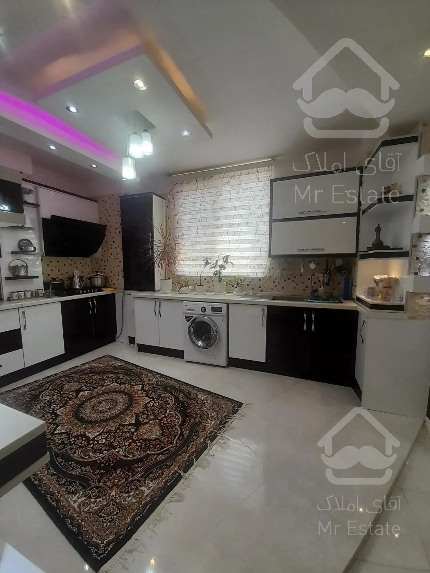 آپارتمان اوقاف ۱۰۰مترطراحی مدرن،سازنده برند