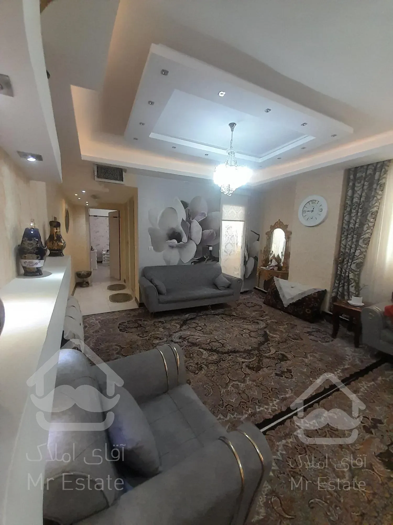 آپارتمان اوقاف ۱۰۰مترطراحی مدرن،سازنده برند