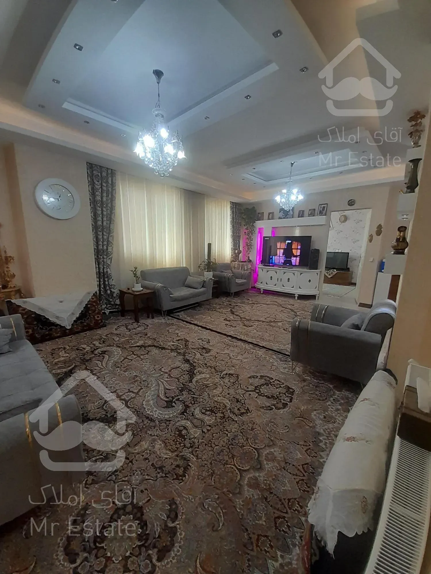 آپارتمان اوقاف ۱۰۰مترطراحی مدرن،سازنده برند