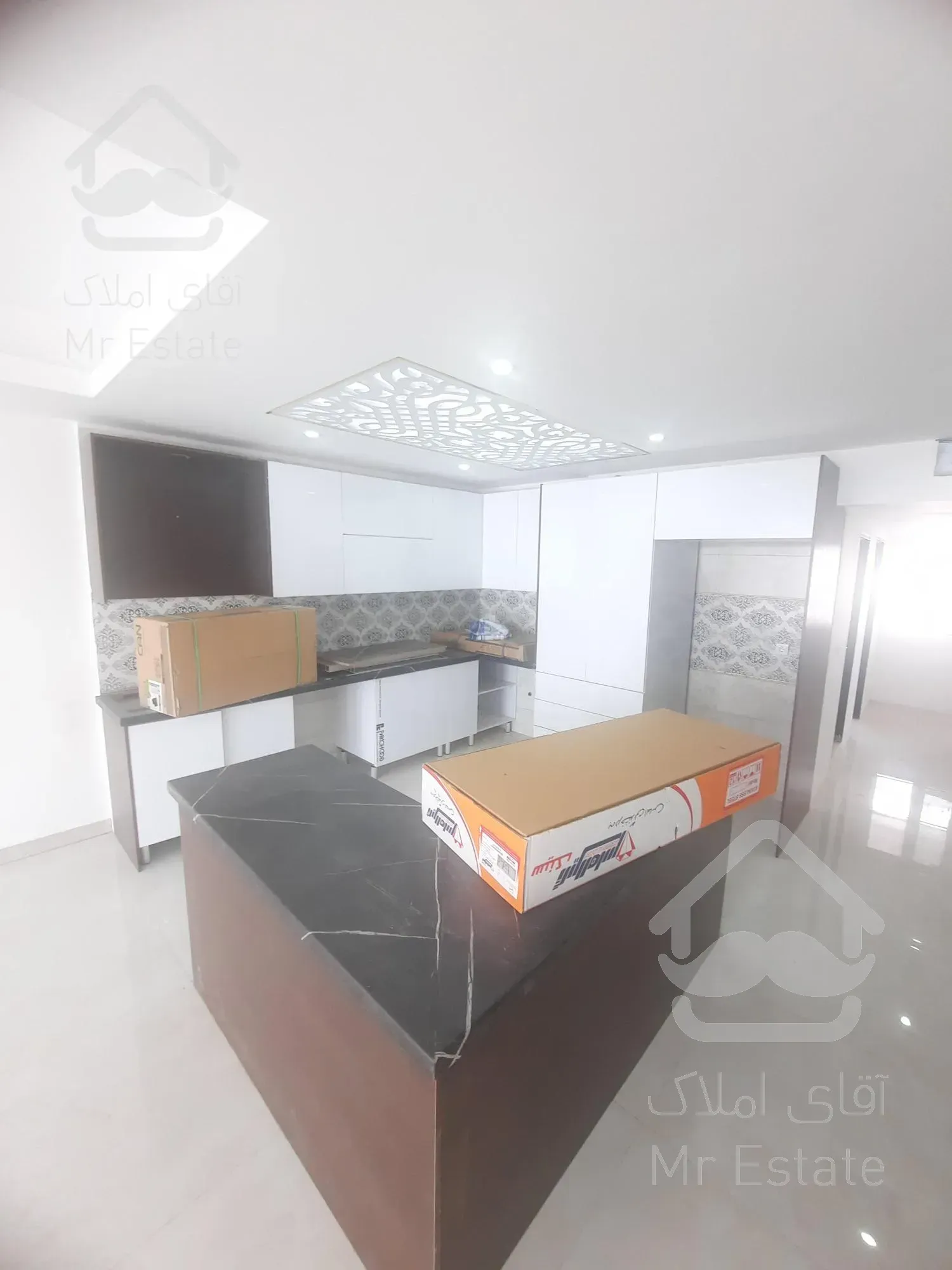 ۱۴۰متر خوش نقشه غرق نور بدون مشرف شهرک صدف