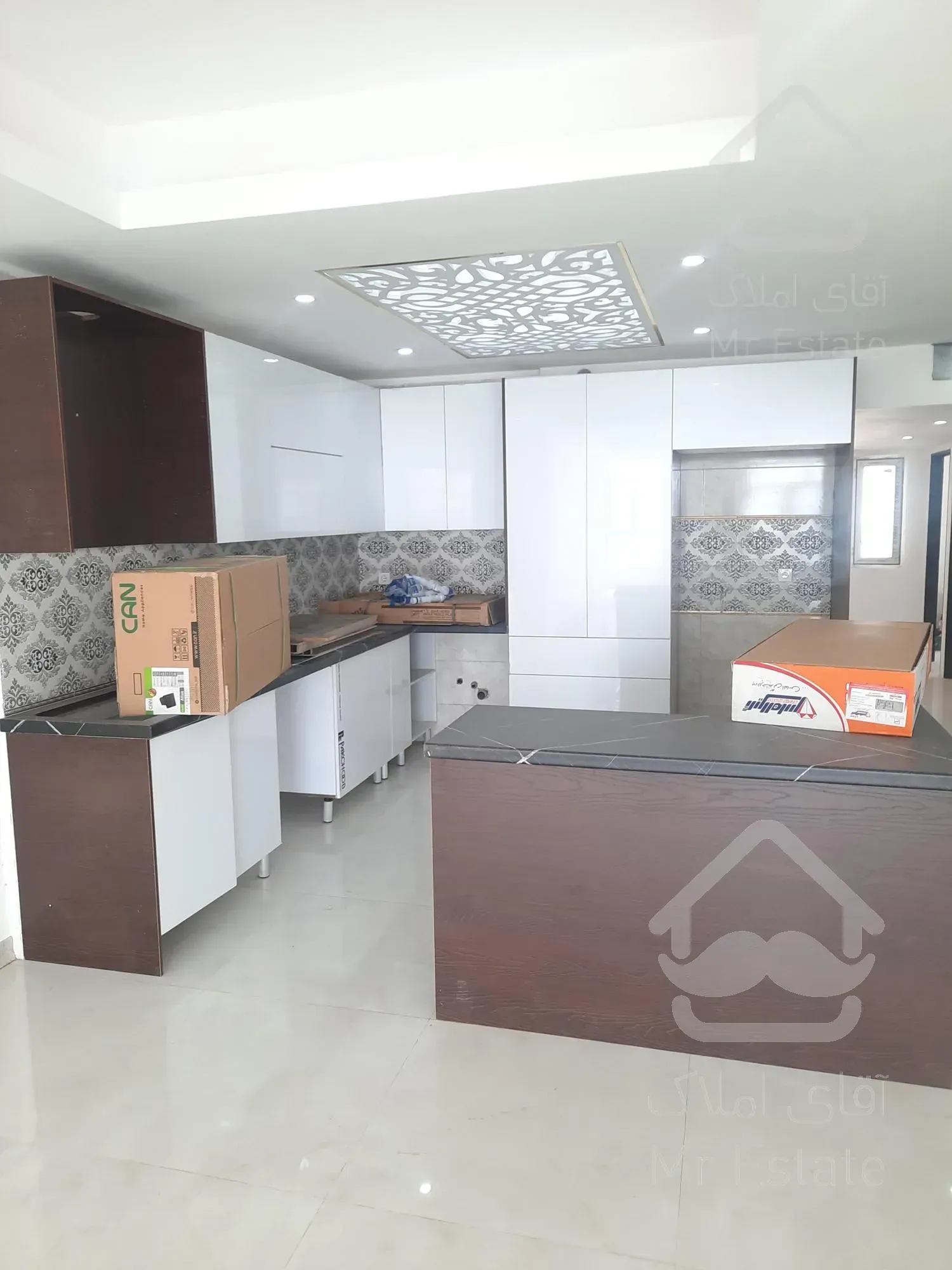 ۱۴۰متر خوش نقشه غرق نور بدون مشرف شهرک صدف