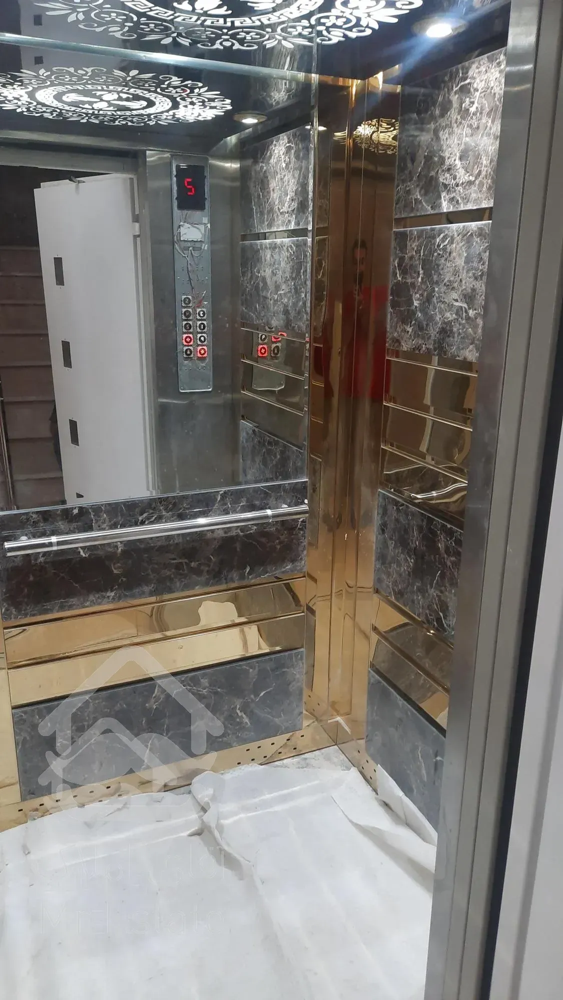 ۱۴۰متر خوش نقشه غرق نور بدون مشرف شهرک صدف