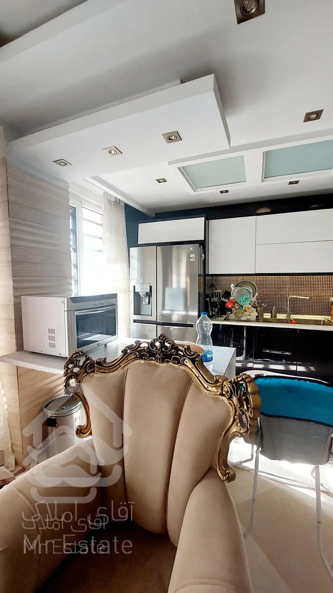 آپارتمان ۱۰۷متر دو خواب،شهرک راه‌اهن،فول امکانات