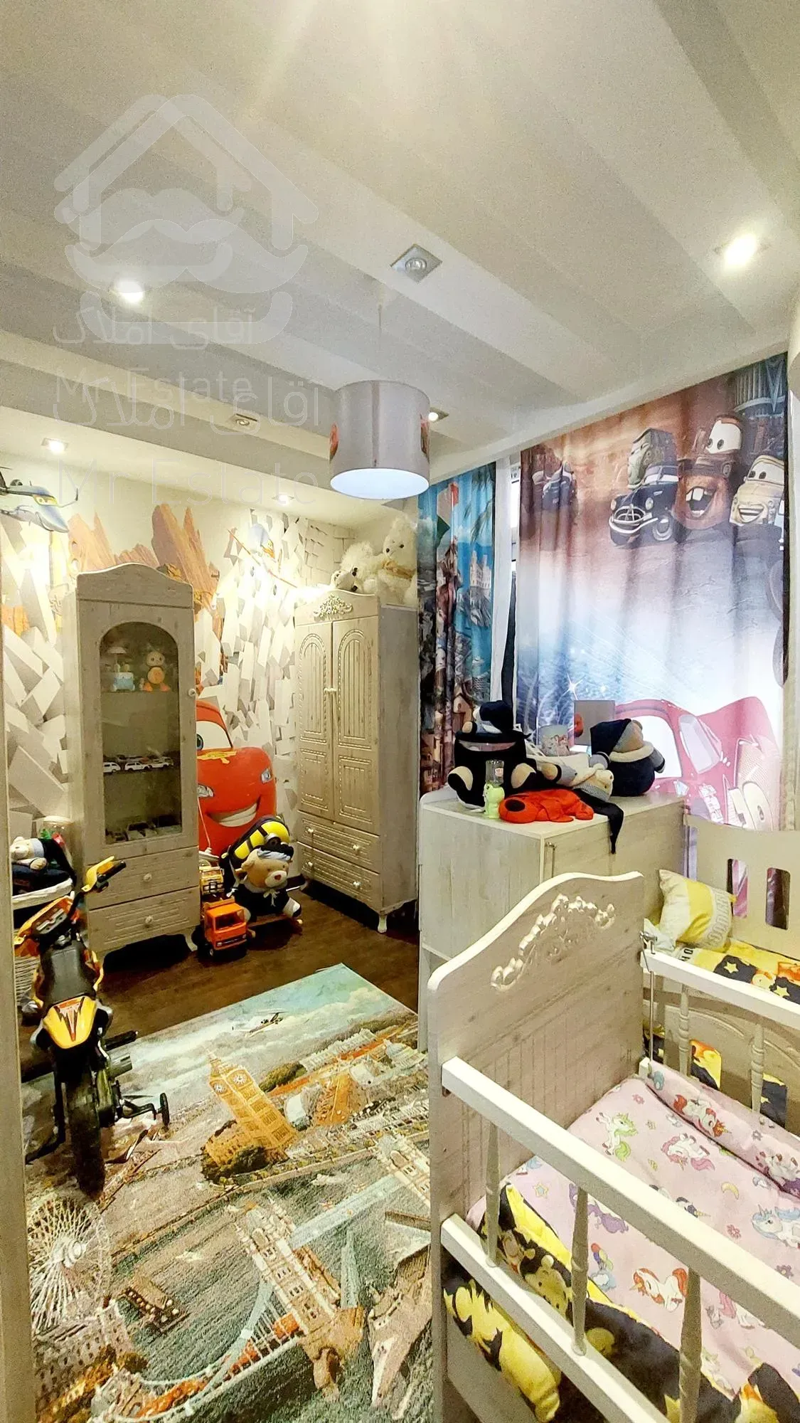 آپارتمان ۱۰۷متر دو خواب،شهرک راه‌اهن،فول امکانات