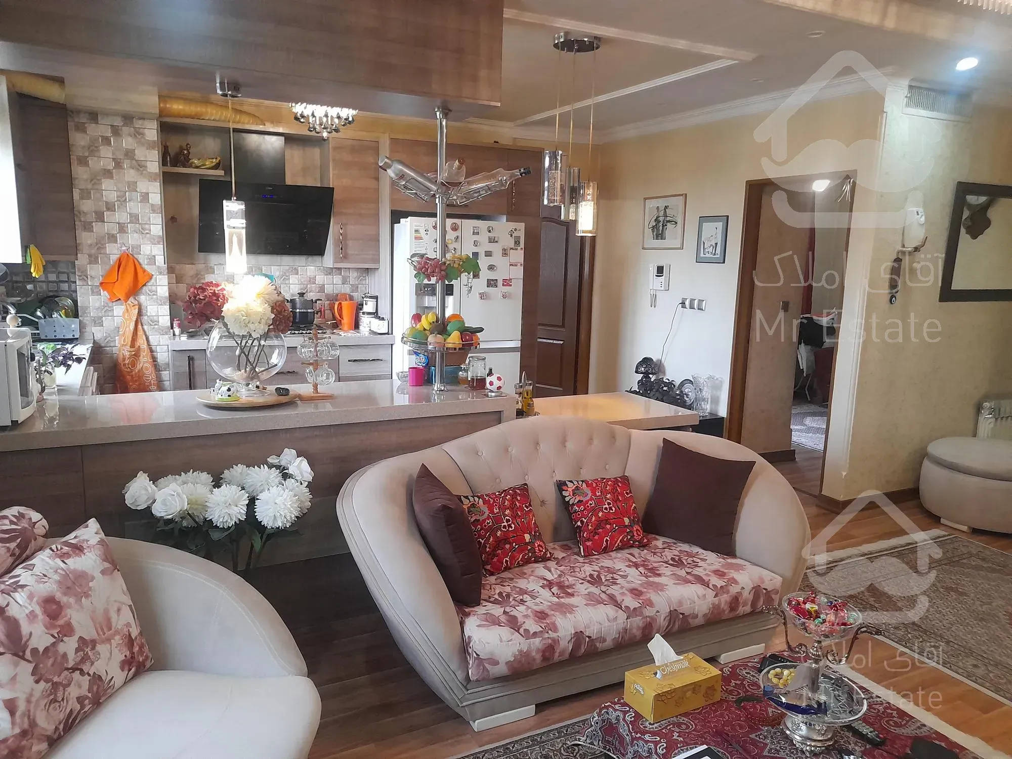 فروش اپارتمان ۸۰متری دوخواب ،ایت ا...کاشانی گلها