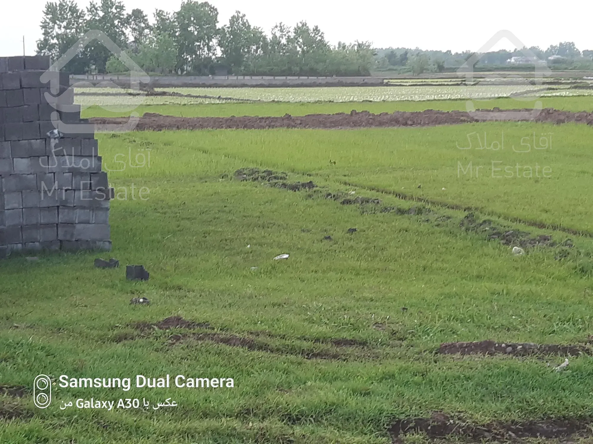 زمین مسکونی۲۵۰متری بحرآسفالت