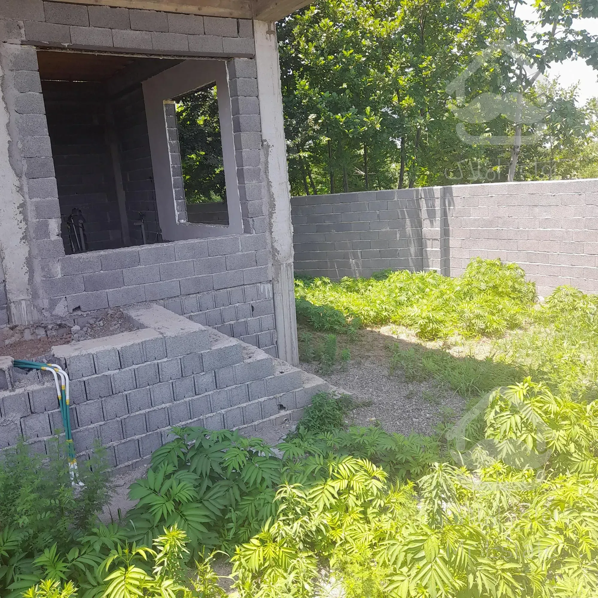 فروش ویلای نیمه کاره باپروانه ساخت درروستای گیلوا