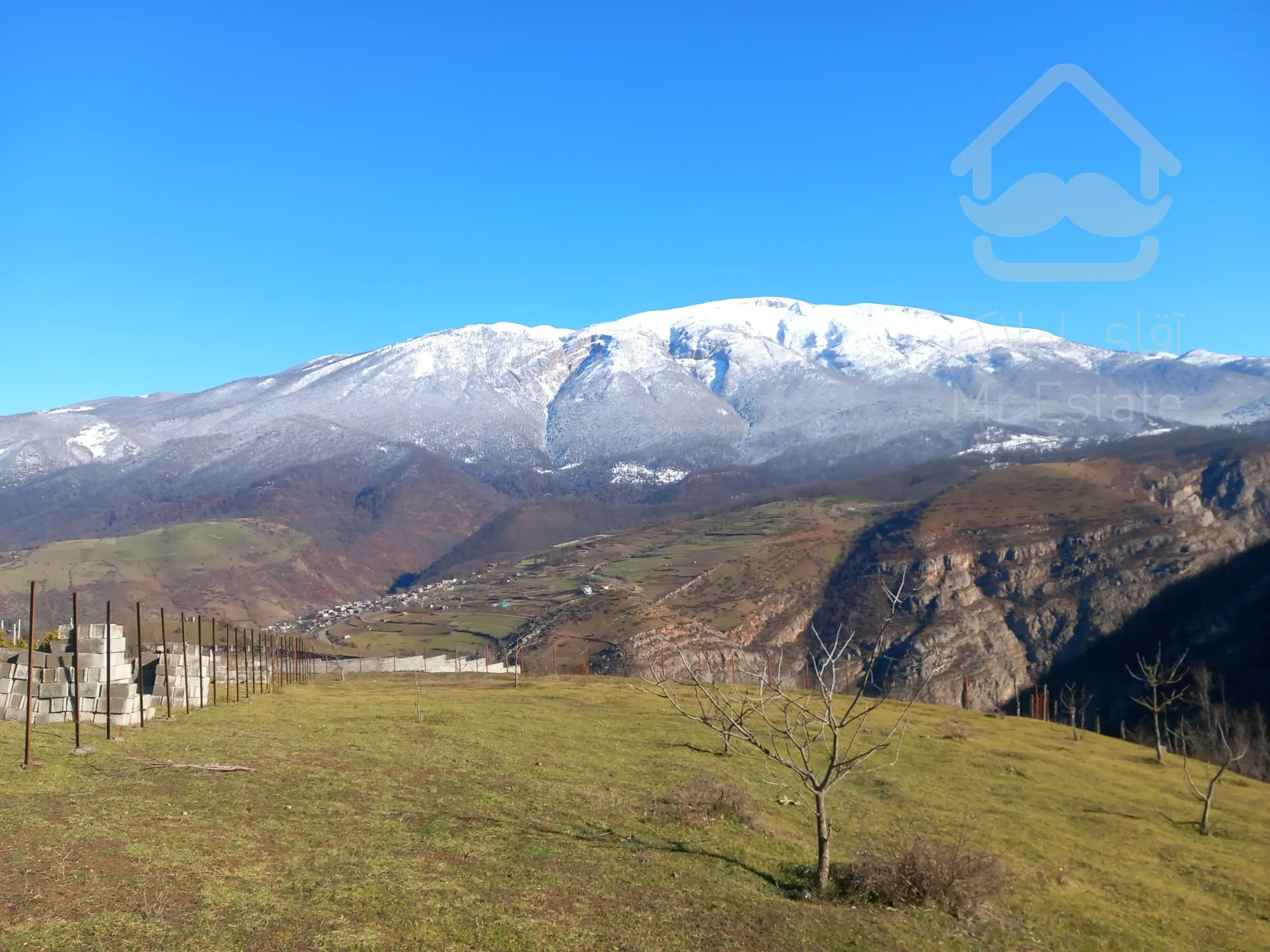 ۷۵۲ متر زمین باغی