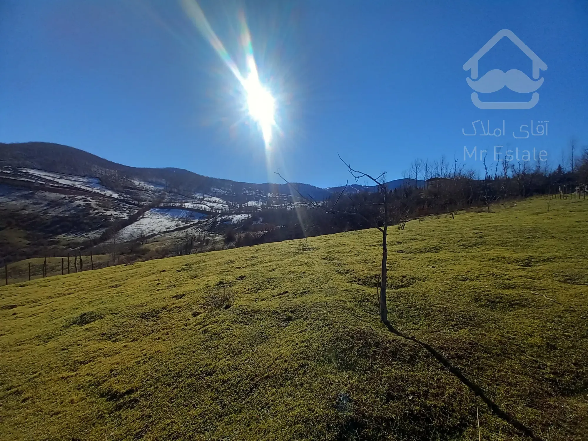 ۷۵۲ متر زمین باغی