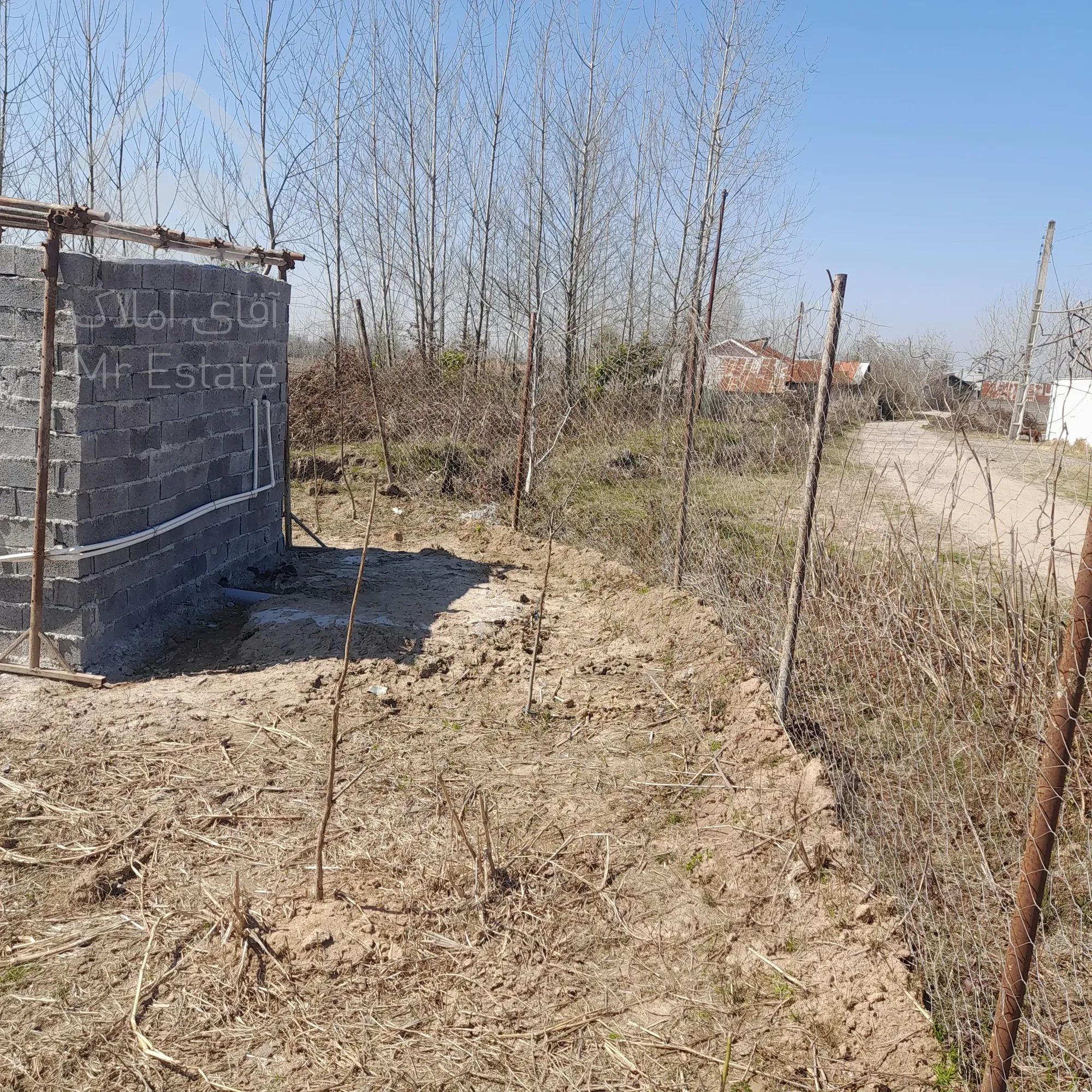 فروش زمین مسکونی برجاده اسفالت
