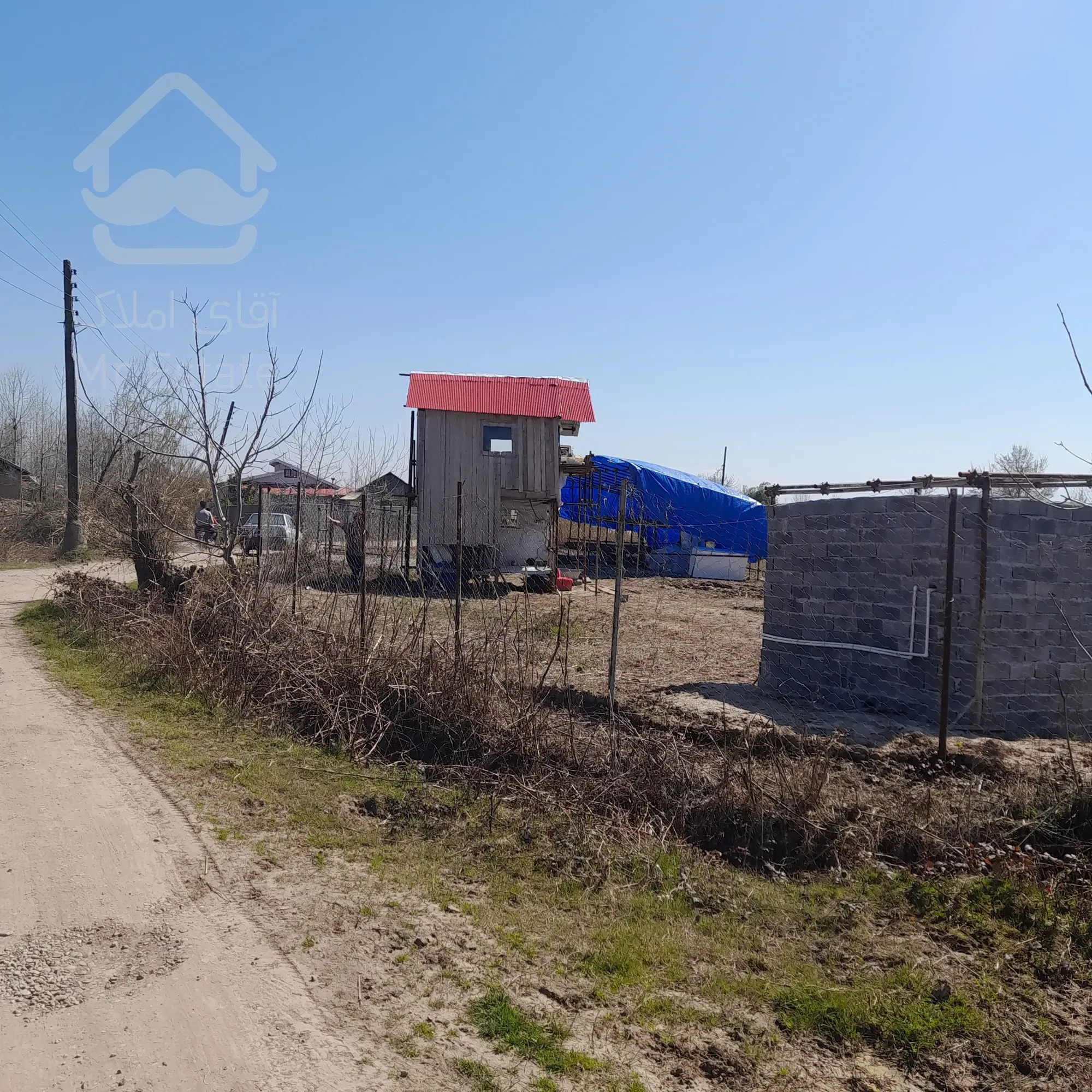 فروش زمین مسکونی برجاده اسفالت