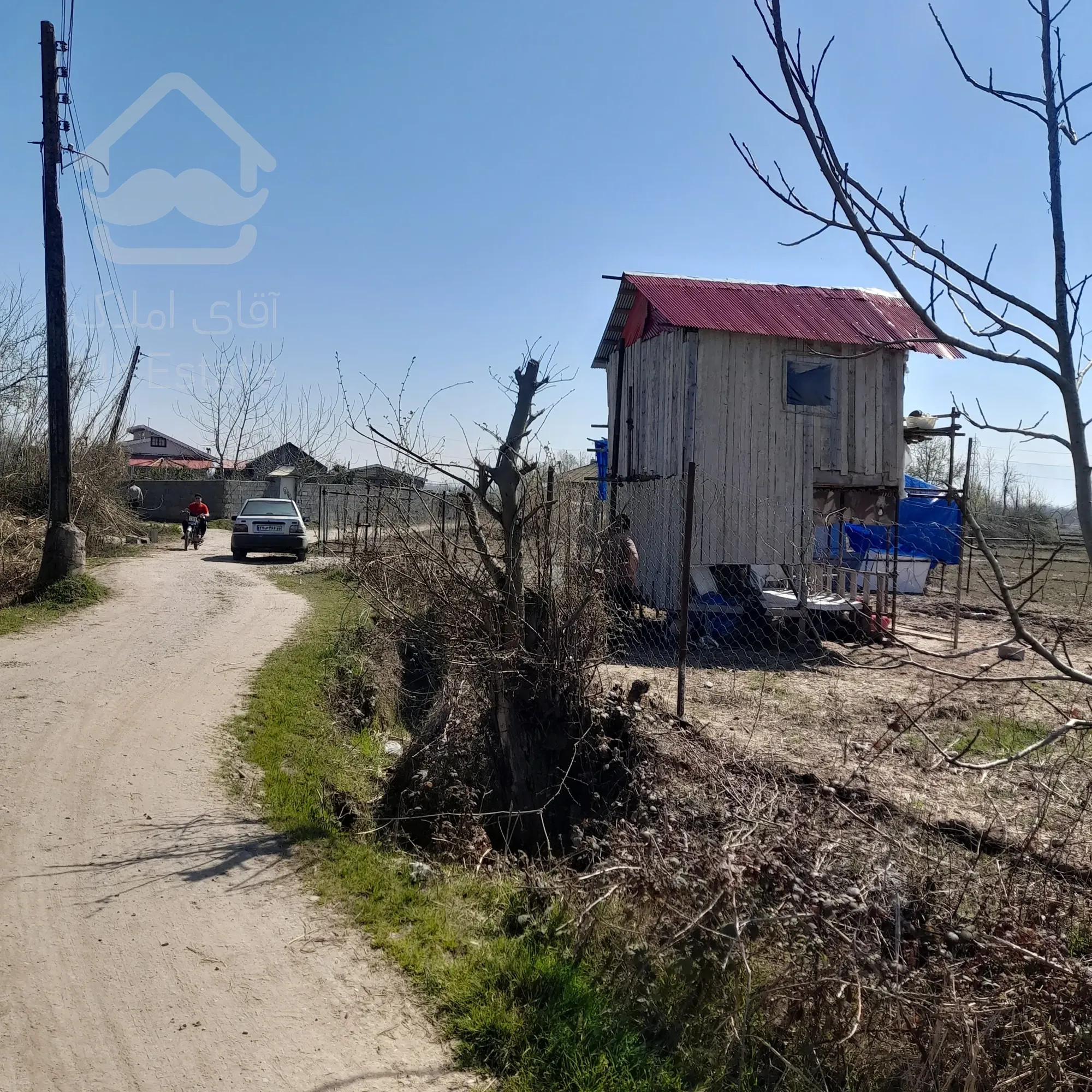 فروش زمین مسکونی برجاده اسفالت