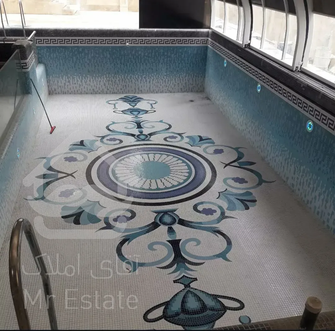 کاشی وسرامیک کاری استخر وجکوزی