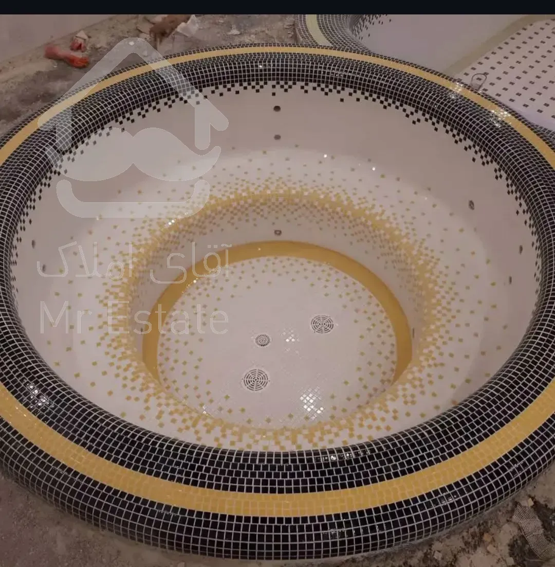 کاشی وسرامیک کاری استخر وجکوزی