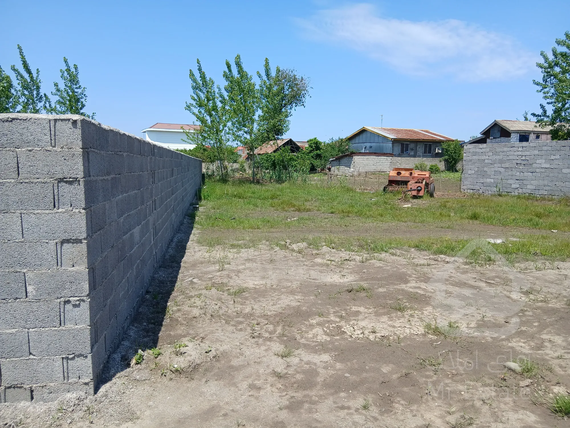 ۴۱۴ متر زمین مناسب ساخت ویلا