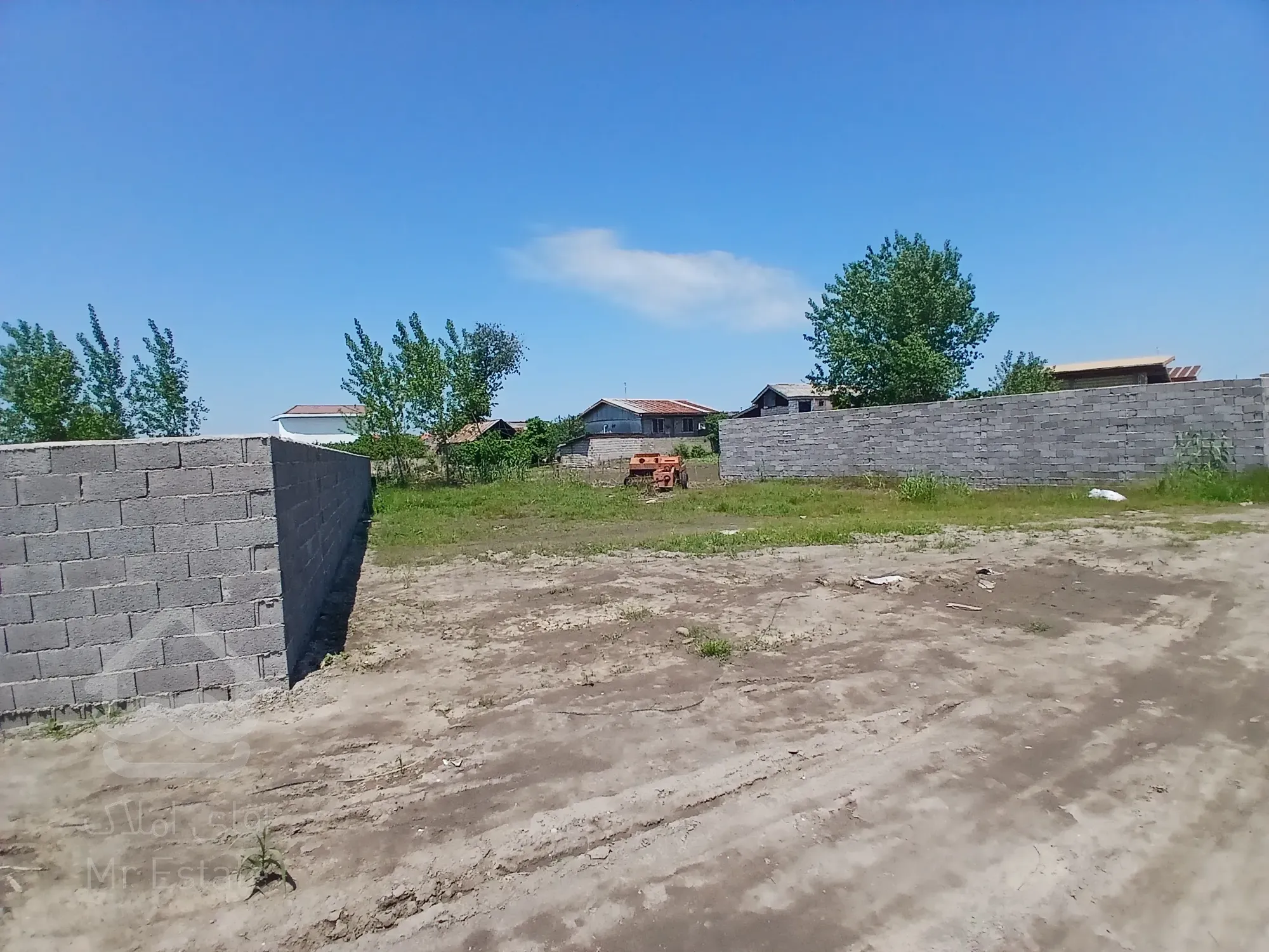 ۴۱۴ متر زمین مناسب ساخت ویلا