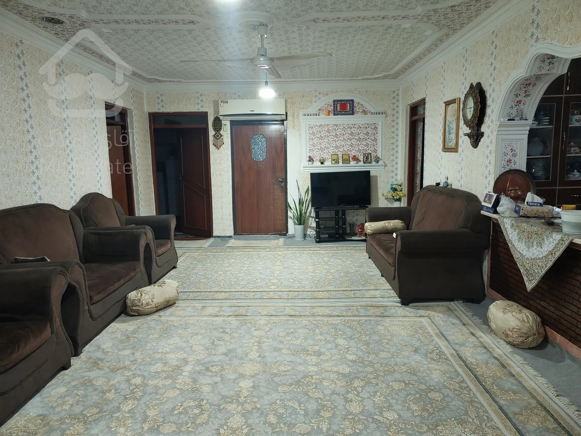 فروش زمین وخانه 120 متر اسالم