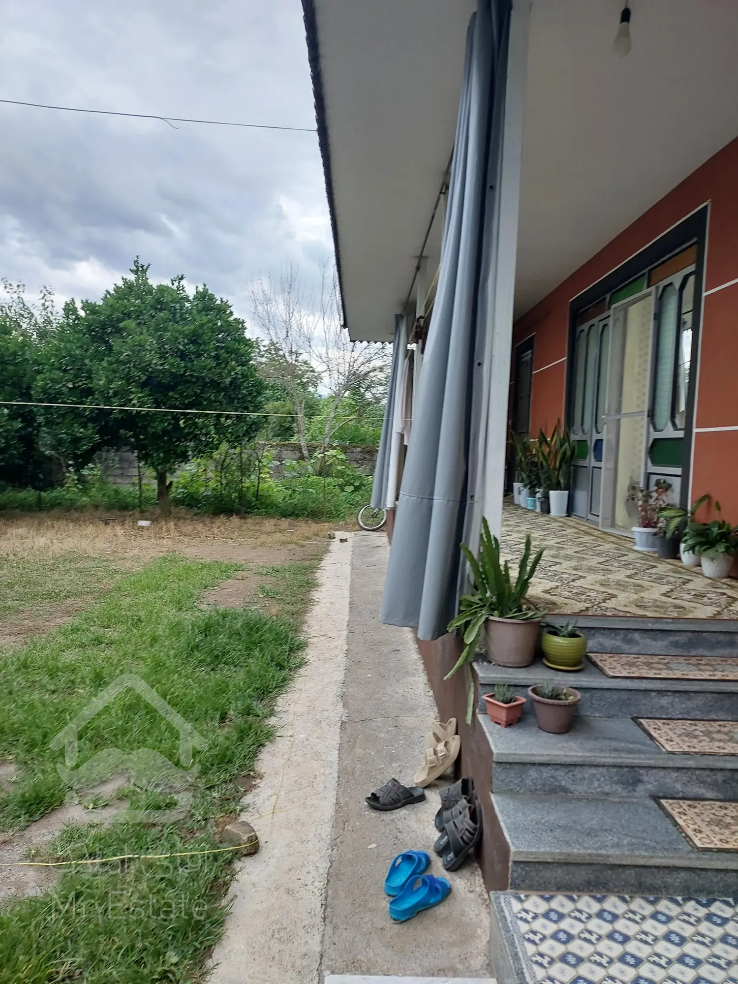 فروش زمین وخانه 120 متر اسالم